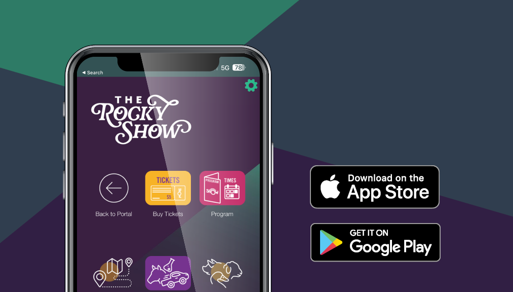 Download the Rocky Show App